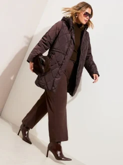 Friends Like These Baies - Manteau matelassé mi-long