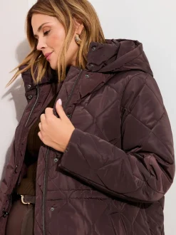 Friends Like These Baies - Manteau matelassé mi-long