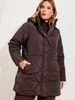 Friends Like These Baies - Manteau matelassé mi-long