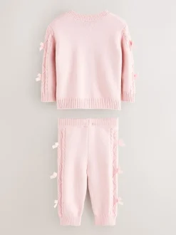 Baker by Ted Baker Ensemble 2 pièces de cardigan et leggings en maille à nœud New