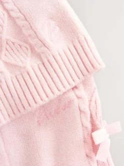 Baker by Ted Baker Ensemble 2 pièces de cardigan et leggings en maille à nœud New