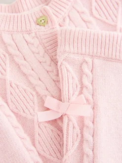 Baker by Ted Baker Ensemble 2 pièces de cardigan et leggings en maille à nœud New