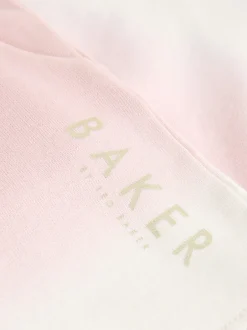 Baker by Ted Baker ensemble 2 pièces Sweat-shirt et short rose/lilas Outlet