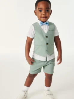 Baker by Ted Baker Ensemble gilet et shorts vert Best