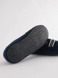 Baker by Ted Baker Garçons Chaussons mocassins marine Clearance