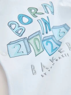 Baker by Ted Baker Né en 2026 Combinaison de nuit Blanche New