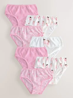 Next - Paquet de slips 7 (1.5-12ans) Ballerine rose Best