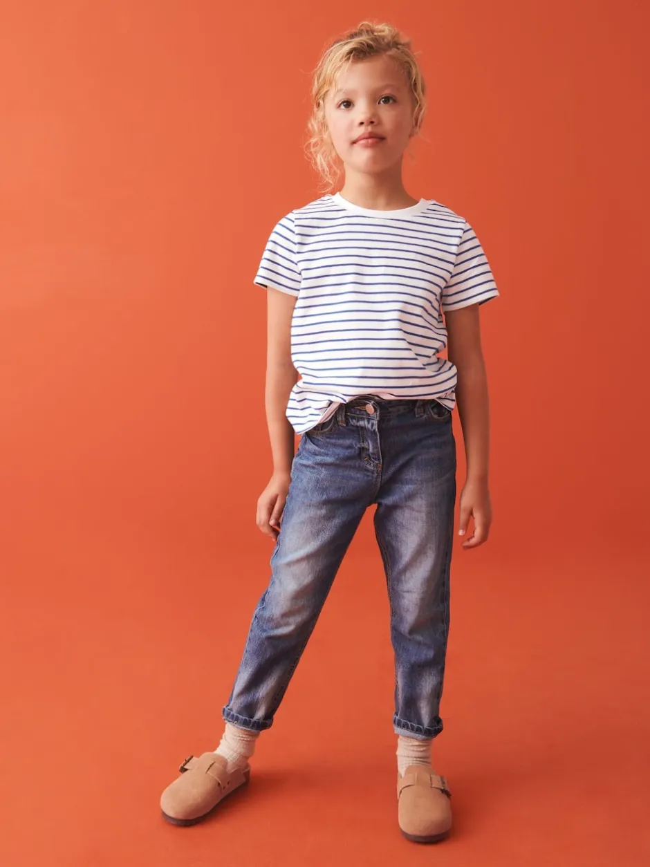 Next - T-shirt (3-16ans) Bande blanche Best