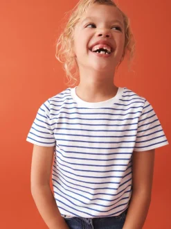 Next - T-shirt (3-16ans) Bande blanche Best