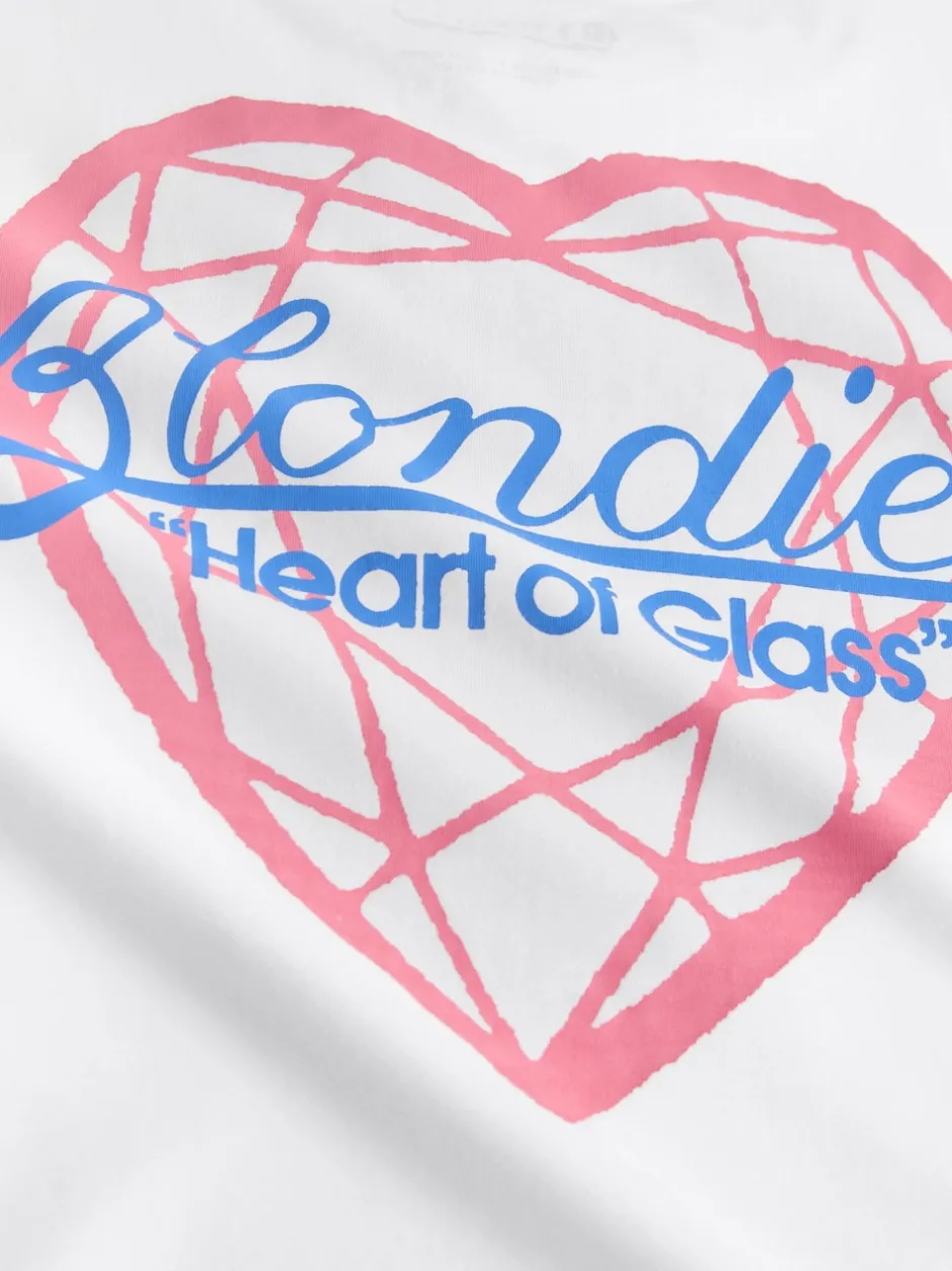 Next Bande blanche/bleue - Pyjama Blondie à manches courtes New