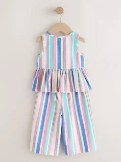 Next Bande bleue - Ensemble Chemisiers et Pantalons (3mths-8yrs) Outlet