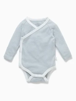 Mori Bande bleue - Body kimono super doux Discount