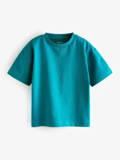 Next - T-shirt Manches courtes 5 Pack (3mois-7ans) Bande bleue