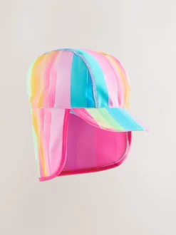 Next Bande d'arc-en-ciel - Chapeau de légionnaire de natation (3mths-10yrs) New