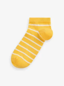 Next - Paquet de chaussettes de sport en coton riche 7 Bande d'arc-en-ciel Hot