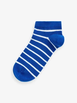 Next - Paquet de chaussettes de sport en coton riche 7 Bande d'arc-en-ciel Hot