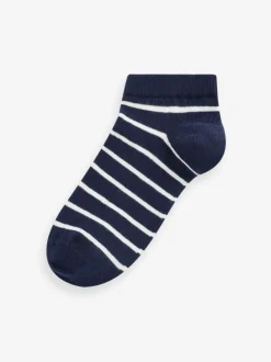 Next - Paquet de chaussettes de sport en coton riche 7 Bande d'arc-en-ciel Hot