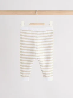 Next Bande neutre - Ensemble Bébé (0mths-2yrs) - Top et jambières en tricot New