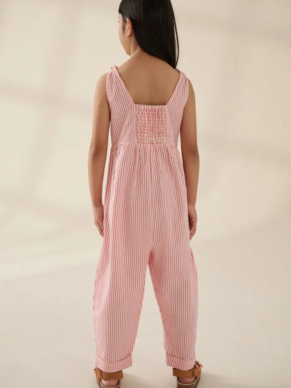 Next Bande rose - Combinaison barillet 100% coton (3-16ans) Hot