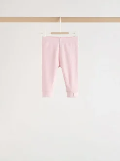 Next - Ensemble haut à manches longues et leggings 6 pièces (0mois-3ans) Bande rose Sale