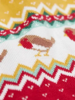 Frugi Barboteuse de Noël en maille New