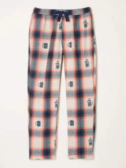 Fat Face Bas de pyjama FatFace en jacquard café Best