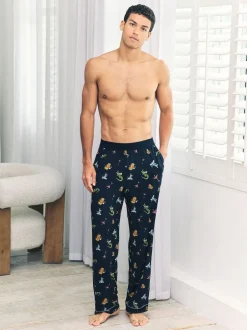 Chelsea Peers Bas de pyjama imprimé Wild dining Hot