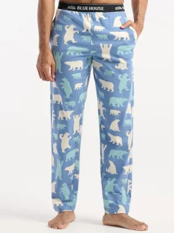Hatley Bas de Pyjamas Polar ours Bleu