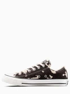Converse Baskets basses en daim Pony imprimé vache