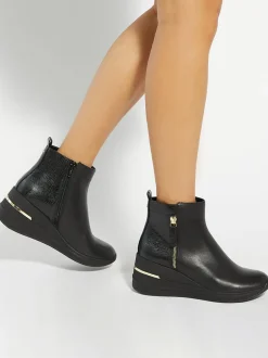 Dune London Baskets de sport compensées Every Side zippées Best