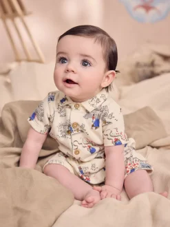 Next Bébé à col ours Paddington - Barboteuse Kidston 100% Cotton Cath Discount