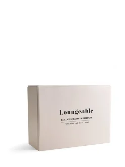 Loungeable beige - Mules tressées Platform en peau de mouton véritable Best