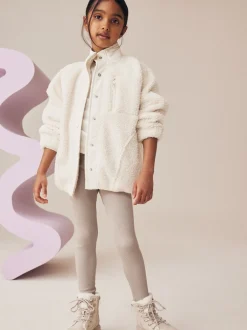 Next - Taille haute Leggings (3-16ans) beige