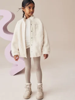 Next - Taille haute Leggings (3-16ans) beige