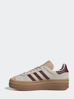 adidas originals - Baskets Gazelle Bold W Beige/Rouge Online