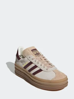 adidas originals - Baskets Gazelle Bold W Beige/Rouge Online
