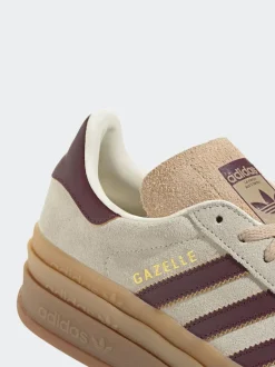 adidas originals - Baskets Gazelle Bold W Beige/Rouge Online