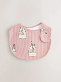 Next Berry Rose Nourriture Character - Bébé BIBS 3 Pack Clearance