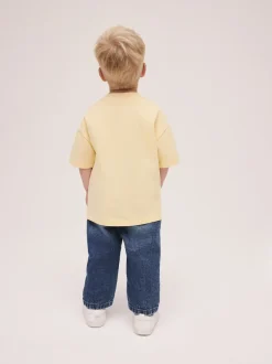 Next - Petit t-shirt graphique à manches courtes (3mois à7ans) Bestie de Mama Jaune New