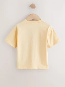 Next - Petit t-shirt graphique à manches courtes (3mois à7ans) Bestie de Mama Jaune New