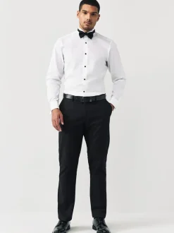 Next Blanc - Ajustement régulier - Lot de cravates classiques à double poignet et coupe classique Hot