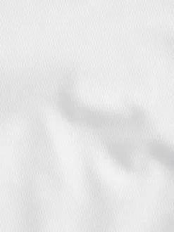 Next Blanc - Ajustement régulier - Coupe ajustée Single Cuff Chemises With Col cassé And Nœud papillon Lot