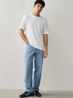 Next - Ajustement régulier - Lot de t-shirts essentiels en coton 6 Blanc Online