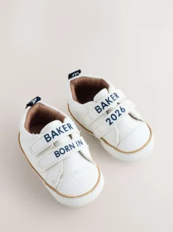 Baker by Ted Baker Blanc - Bébé garçon Born in 2026 Baskets Padders