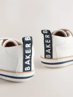 Baker by Ted Baker Blanc - Bébé garçon Born in 2026 Baskets Padders