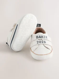 Baker by Ted Baker Blanc - Bébé garçon Born in 2026 Baskets Padders