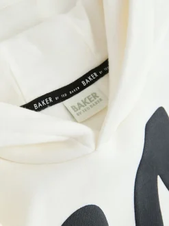 Baker by Ted Baker Blanc - ensemble sweat à capuche et jogging graphique oversize Best
