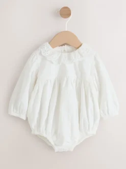 Next Blanc - Barboteuse Bloomer pour bébé (0mths-2yrs) Sale