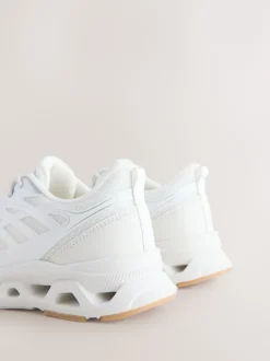 Next Blanc - Baskets à dentelle élastique Online