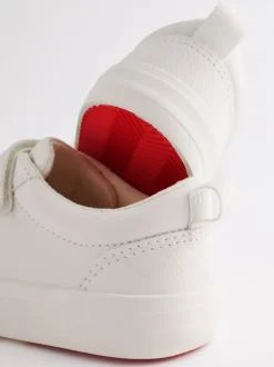 Next Blanc - Baskets à deux lanières à fermeture tactile Online